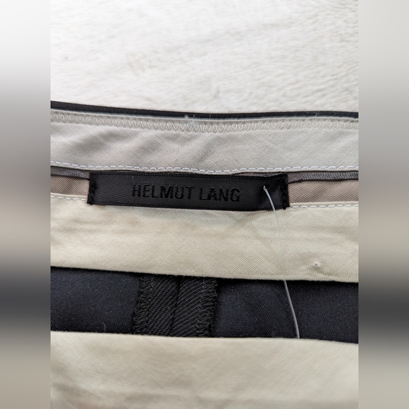 Helmut Lang Tux Satin Pant in Black - Picture 13 of 16